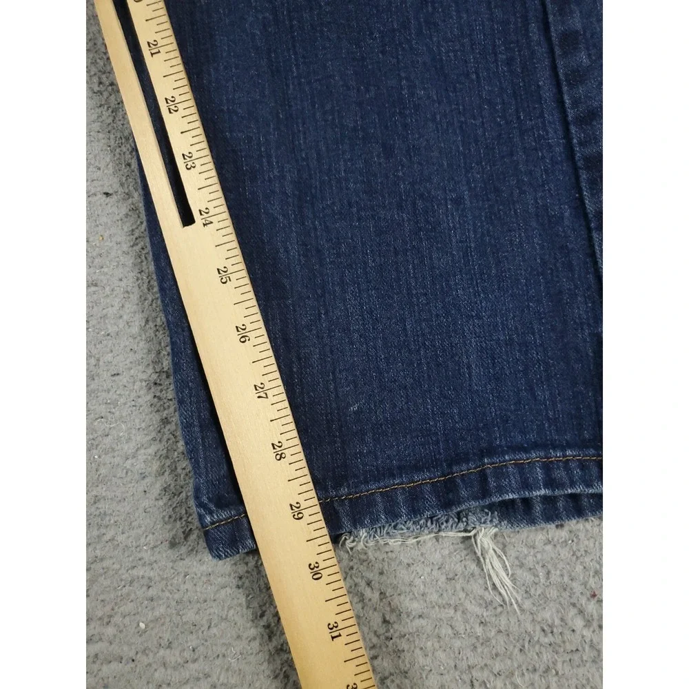 Nautica Jeans Mens Size 38x30 Blue Straight Leg Denim Pants *